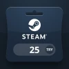 Steam Wallet TRY 25 Gift Card TR