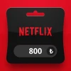 Netflix TRY 800 Gift Card TR