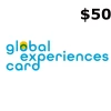 The Global Experiences Card $50 Gift Card US