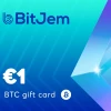 BitJem Crypto Gift Card (BTC) €1