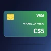 Vanilla VISA C$5 CA