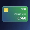 Vanilla VISA CAD 60 CA