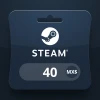Steam Wallet MXN 40 Gift Card