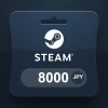 Steam Wallet JPY 8000 Gift Card JP