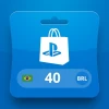 PlayStation Network BRL 40 Gift Card BR