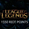 League of Legends 1550 RP Prepaid Card TR