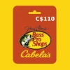 Bass Pro / Cabela's CAD 110 Gift Card CA