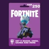 Fortnite SAR 250 PC Epic Games Gift Card SA