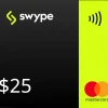 Swype Mastercard USD 25 Gift Card