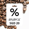 % Arabica SGD 20 Gift Card SG