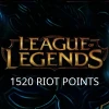 League of Legends 1520 RP Prepaid Card US