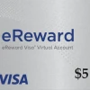 Prepaid Visa eReward USD 5 Gift Card US