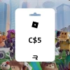 Rewarble Roblox CAD 5 Gift Card CA