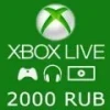 XBOX Live 2000 RUB Prepaid Card RU