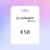 EvixCard PayPal EUR 50 Gift Card