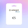 EvixCard PayPal EUR 5 Gift Card