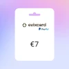 EvixCard PayPal EUR 7 Gift Card