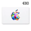 Apple €80 Gift Card DE