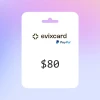 EvixCard PayPal USD 80 Gift Card