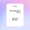 EvixCard PayPal USD 35 Gift Card