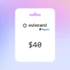 EvixCard PayPal USD 40 Gift Card