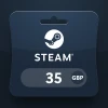 Steam Wallet GBP 35 Gift Card UK