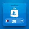 PlayStation Network Card USD 30 QA