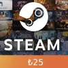 Steam Gift Card ₺25 TR Activation Code
