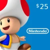 Nintendo eShop Prepaid Card $25 CA Key