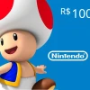 Nintendo eShop Prepaid Card R$100 BR Key