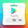 Google Play BRL 15 Gift Card BR