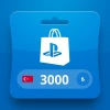 PlayStation Network TRY 3000 Card TR