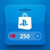 PlayStation Network TRY 250 Card TR