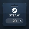 Steam Wallet EUR 20 Gift Card BE