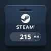 Steam Wallet MXN 215 Gift Card MX