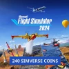 Microsoft Flight Simulator 2024 - 240 Simverse Coins DLC EU Xbox Series X|S / PC CD Key