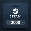 Steam Wallet UAH 2000 Gift Card UA