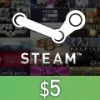 Steam Wallet Card $5 Global Activation Code
