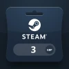 PC Steam Gift Card GBP 3 UK Activation Code