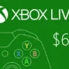 XBOX Live $60 Prepaid Card US