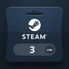 PC Steam Gift Card USD 3 TR Activation Code