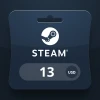 PC Steam Gift Card USD 13 AR Activation Code