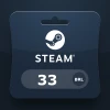 Steam Gift Card BRL 33 BR Activation Code
