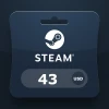 Steam Gift Card USD 43 US Activation Code
