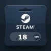 Steam Gift Card USD 18 AR Activation Code