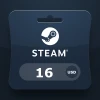 Steam Gift Card USD 16 AR Activation Code