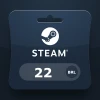 Steam Gift Card BRL 22 BR Activation Code
