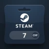 Steam Wallet CHF 7 Gift Card CH