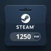Steam Wallet PHP 1250 Gift Card PH