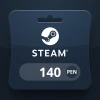 Steam Wallet PEN 140 Gift Card PE
